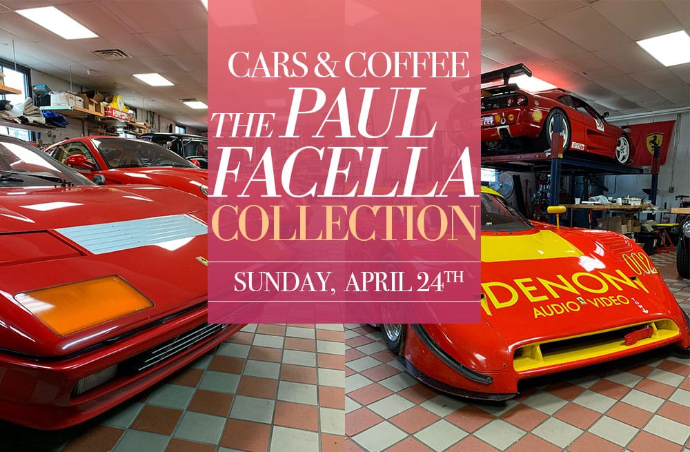 Cars & Coffee Paul Facella Car Collection